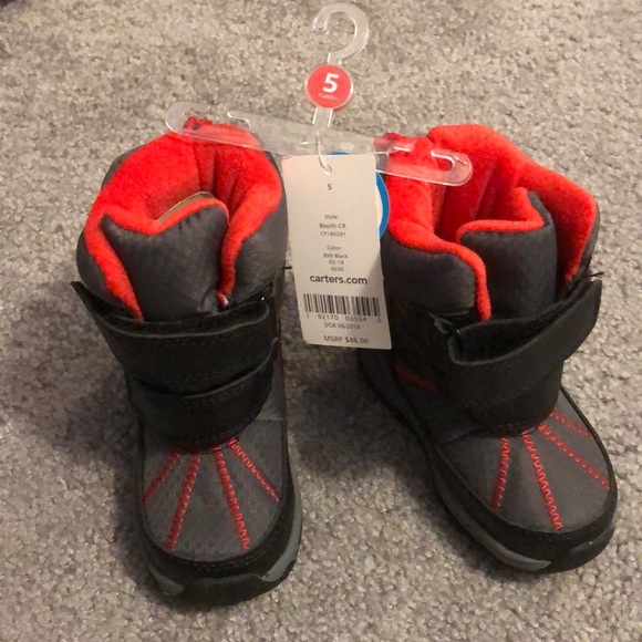 Carter's Shoes Carters Size 5 Toddler Boy Snow Boots Poshmark